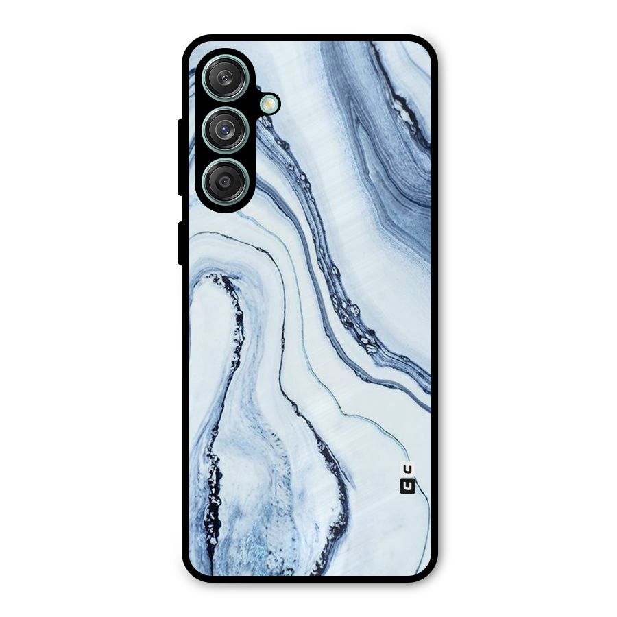 Marble Awesome Metal Back Case for Galaxy M55 5G