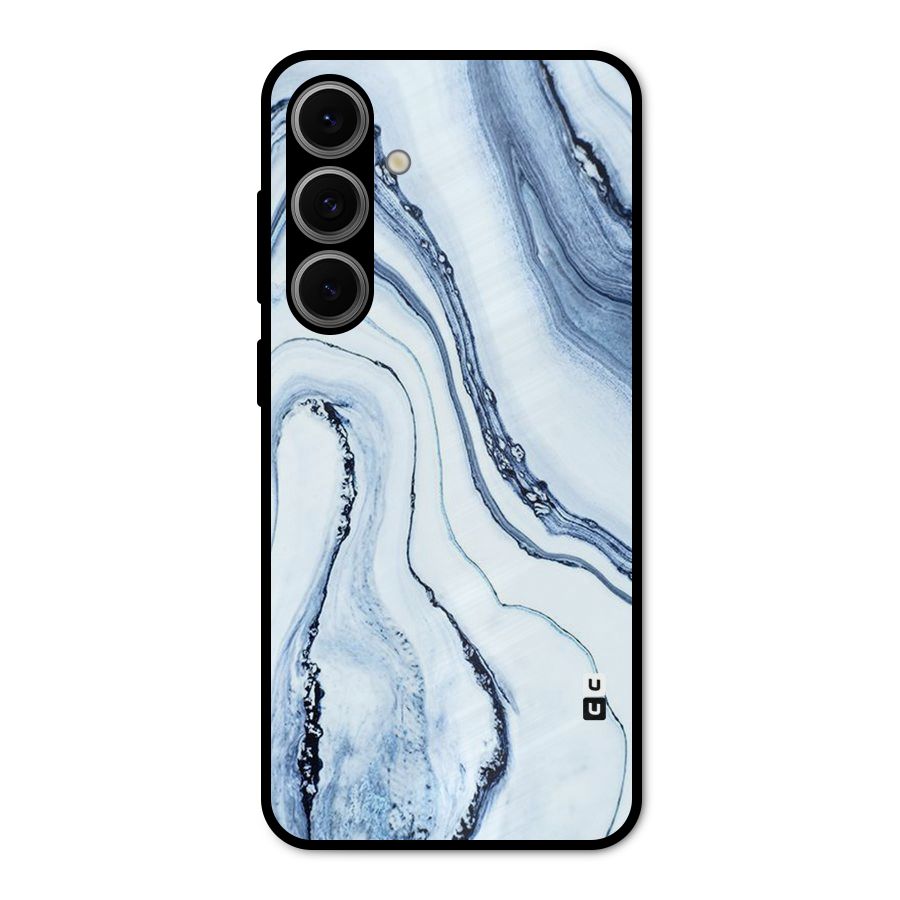 Marble Awesome Metal Back Case for Galaxy S24 FE