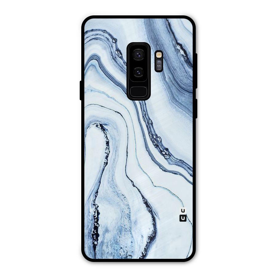 Marble Awesome Metal Back Case for Galaxy S9 Plus