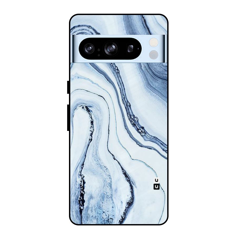 Marble Awesome Metal Back Case for Google Pixel 8 Pro