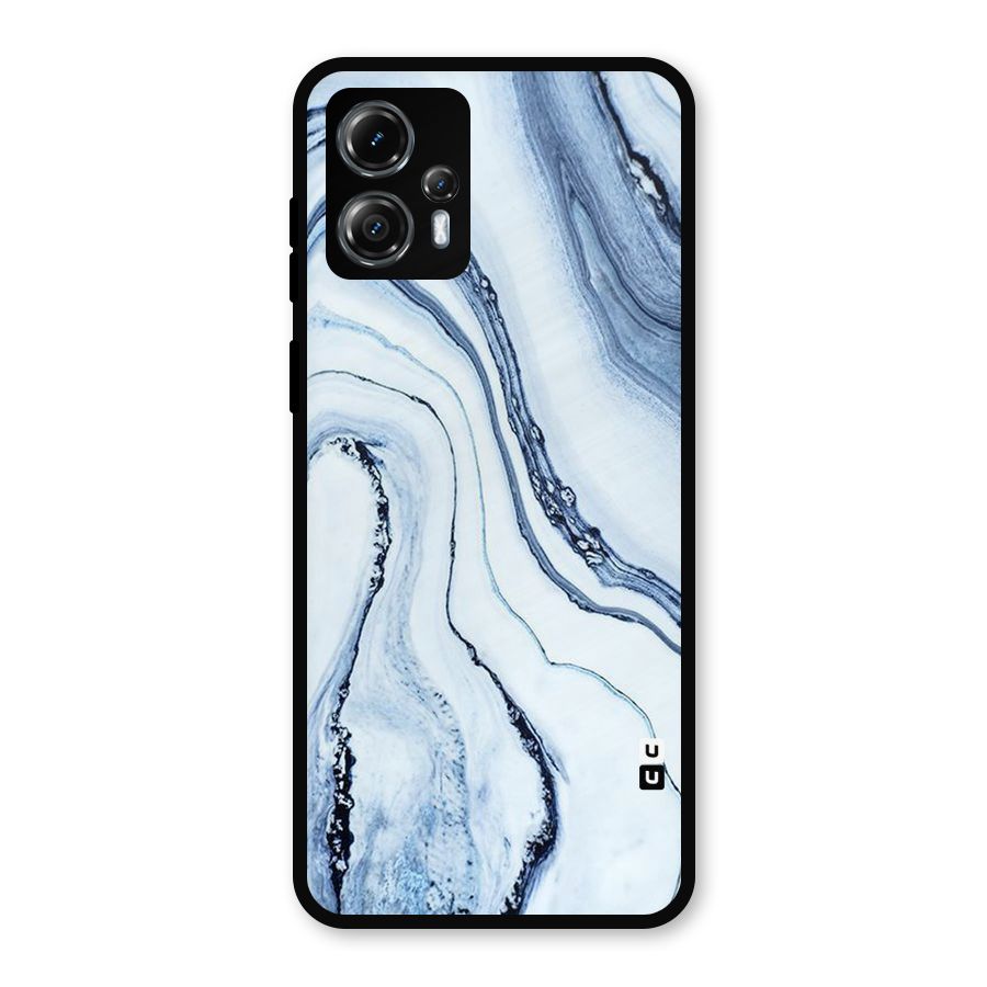 Marble Awesome Metal Back Case for Moto G13