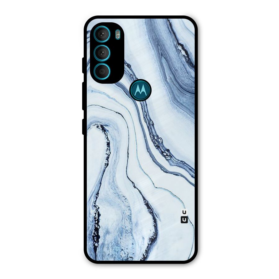 Marble Awesome Metal Back Case for Moto G71 5G