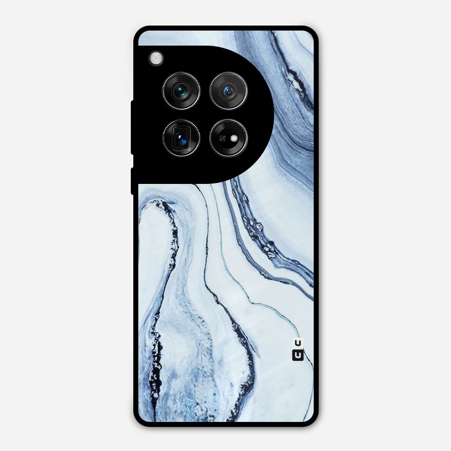 Marble Awesome Metal Back Case for OnePlus 12