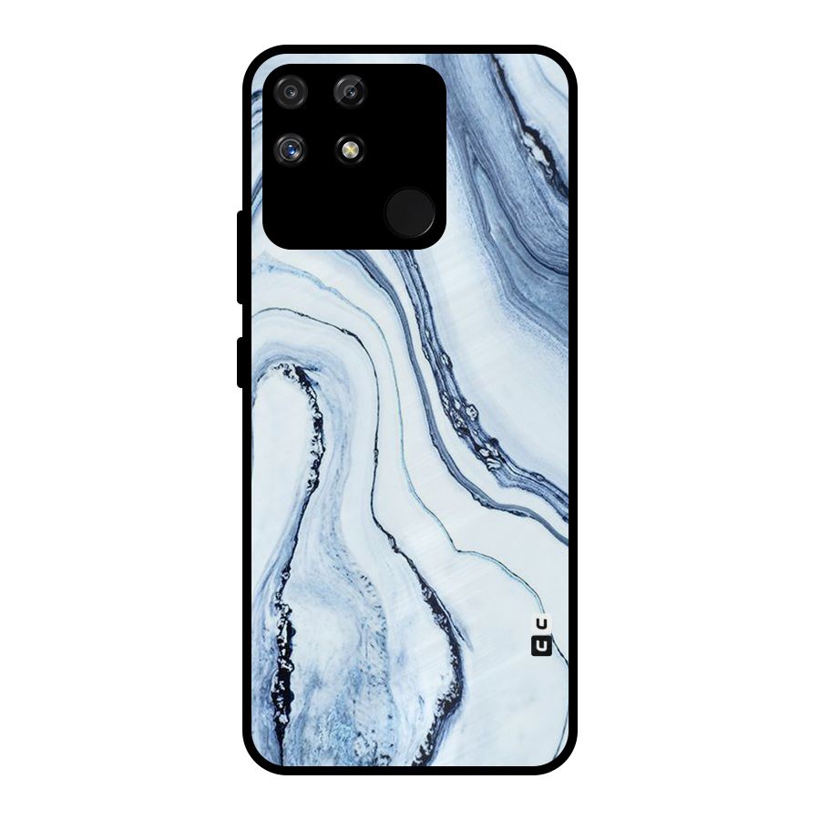 Marble Awesome Metal Back Case for Realme Narzo 50A