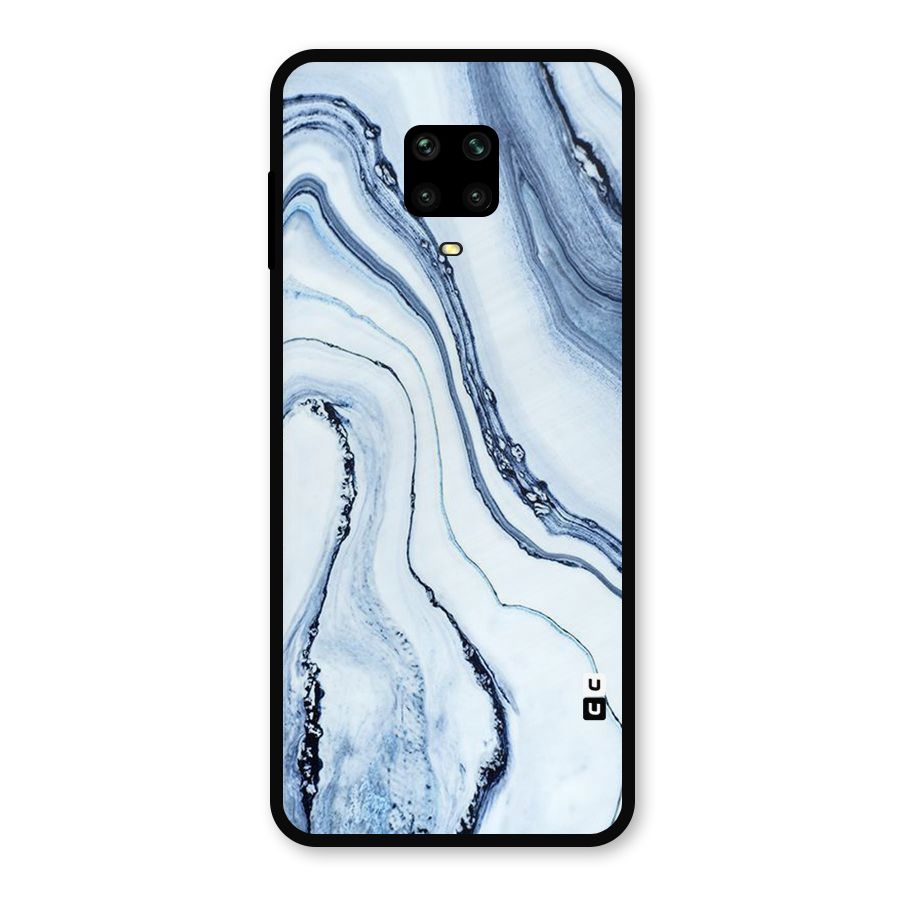 Marble Awesome Metal Back Case for Redmi Note 9 Pro