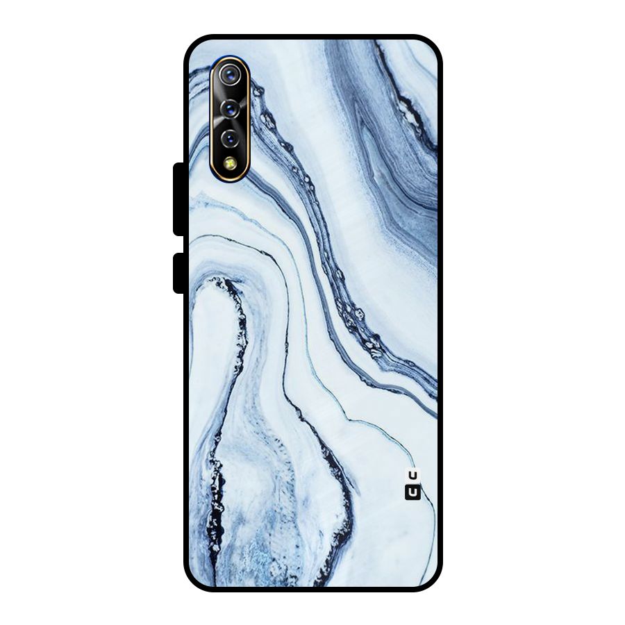 Marble Awesome Metal Back Case for Vivo S1