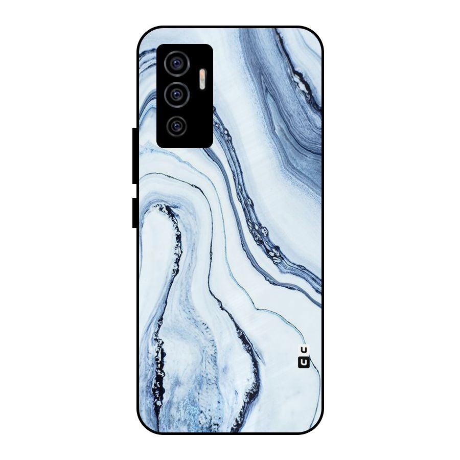 Marble Awesome Metal Back Case for Vivo V23e
