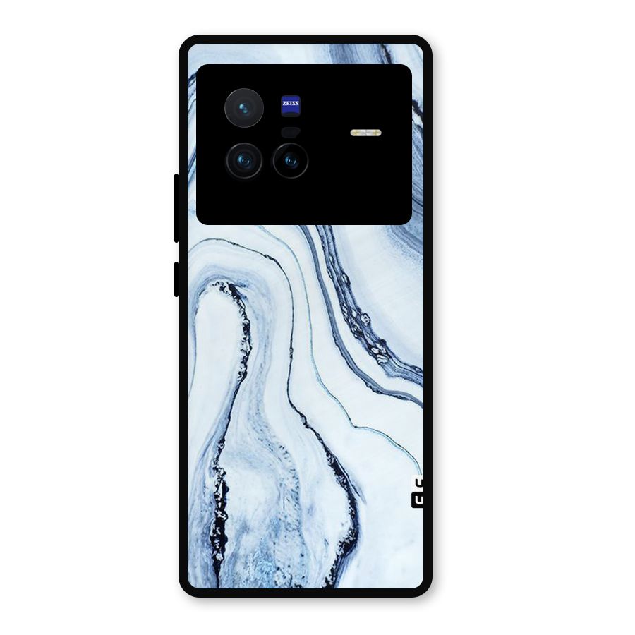Marble Awesome Metal Back Case for Vivo X80