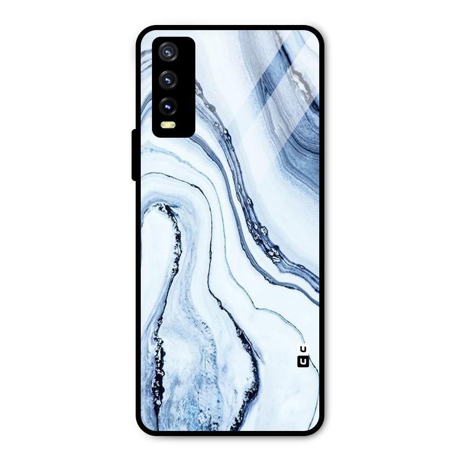 Marble Awesome Metal Back Case for Vivo Y20