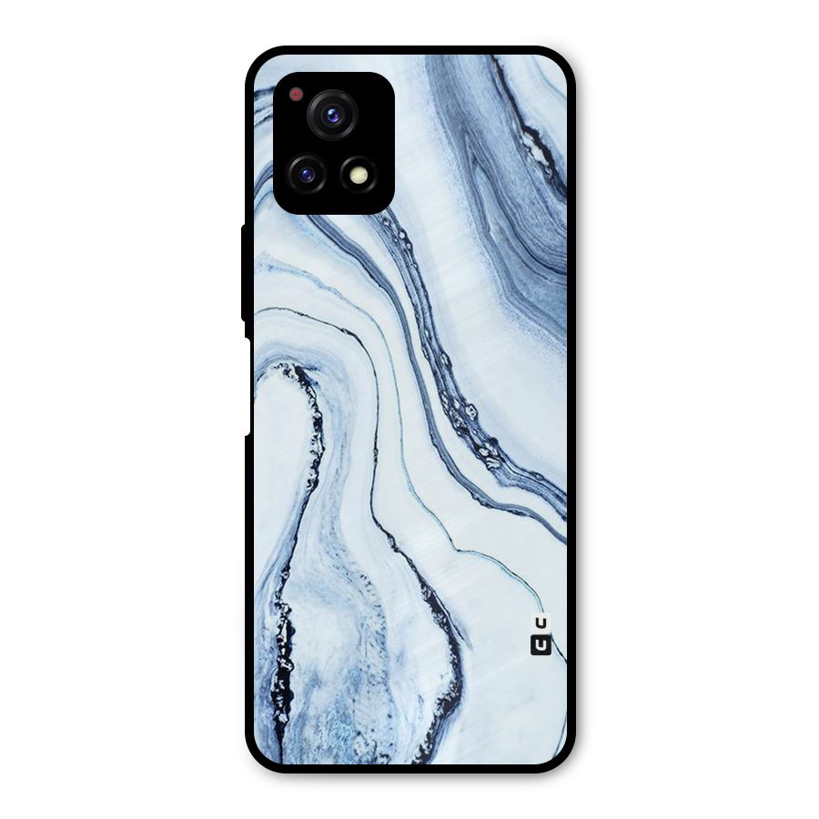 Marble Awesome Metal Back Case for Vivo Y72 5G