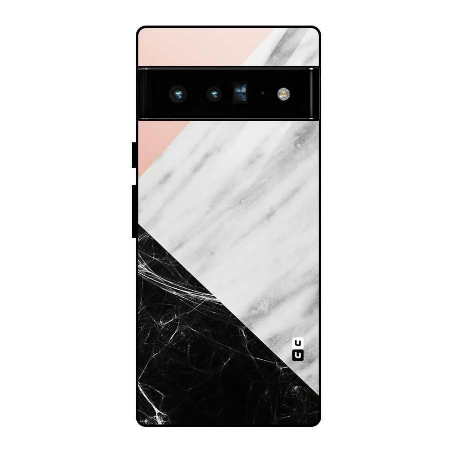 Marble Cuts Glass Back Case for Google Pixel 6 Pro