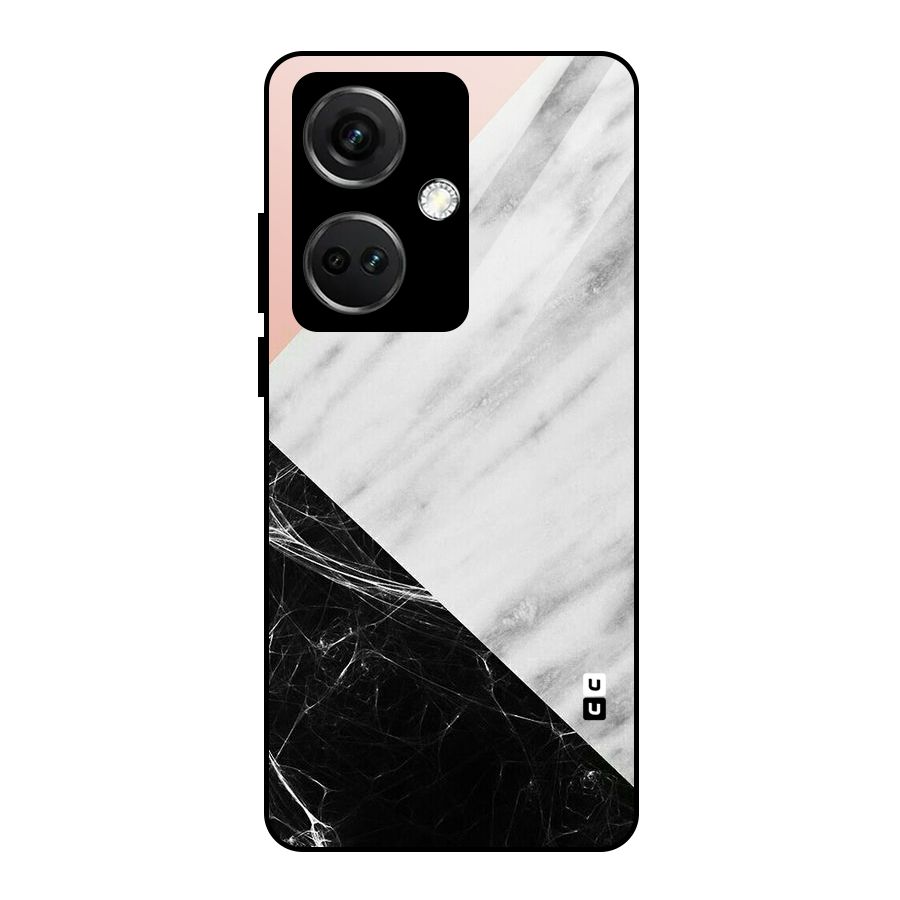Marble Cuts Glass Back Case for OnePlus Nord CE 3 5G