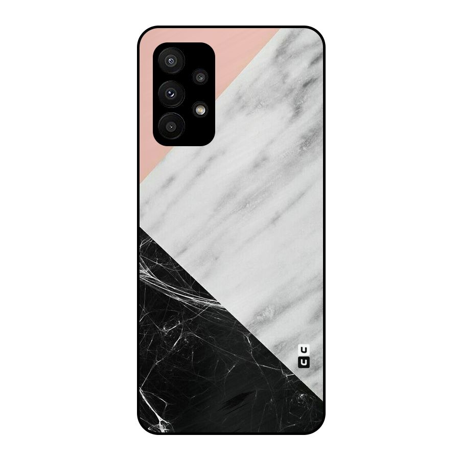 Marble Cuts Metal Back Case for Galaxy A23