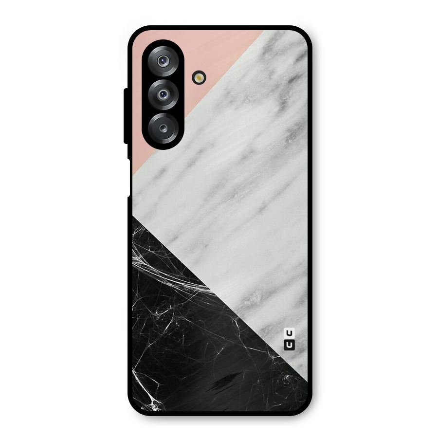Marble Cuts Metal Back Case for Galaxy A26