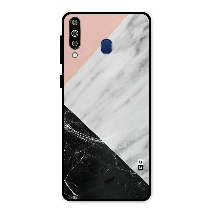 Marble Cuts Metal Back Case for Galaxy M30