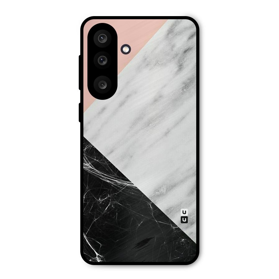 Marble Cuts Metal Back Case for Galaxy M56