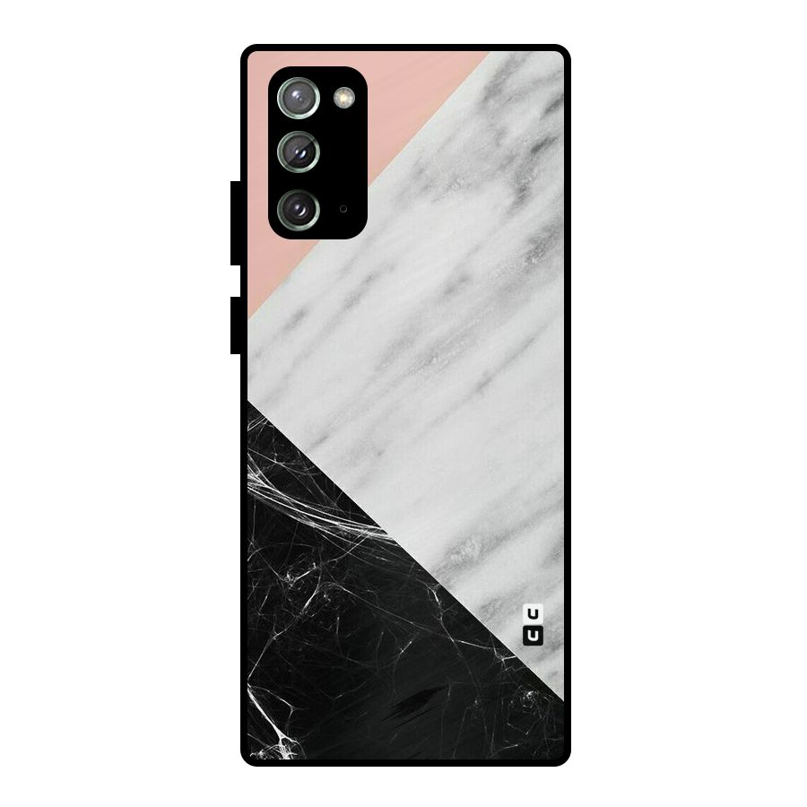 Marble Cuts Metal Back Case for Galaxy Note 20