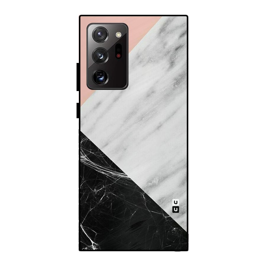 Marble Cuts Metal Back Case for Galaxy Note 20 Ultra
