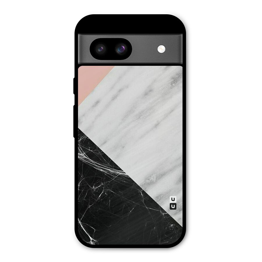 Marble Cuts Metal Back Case for Google Pixel 8a
