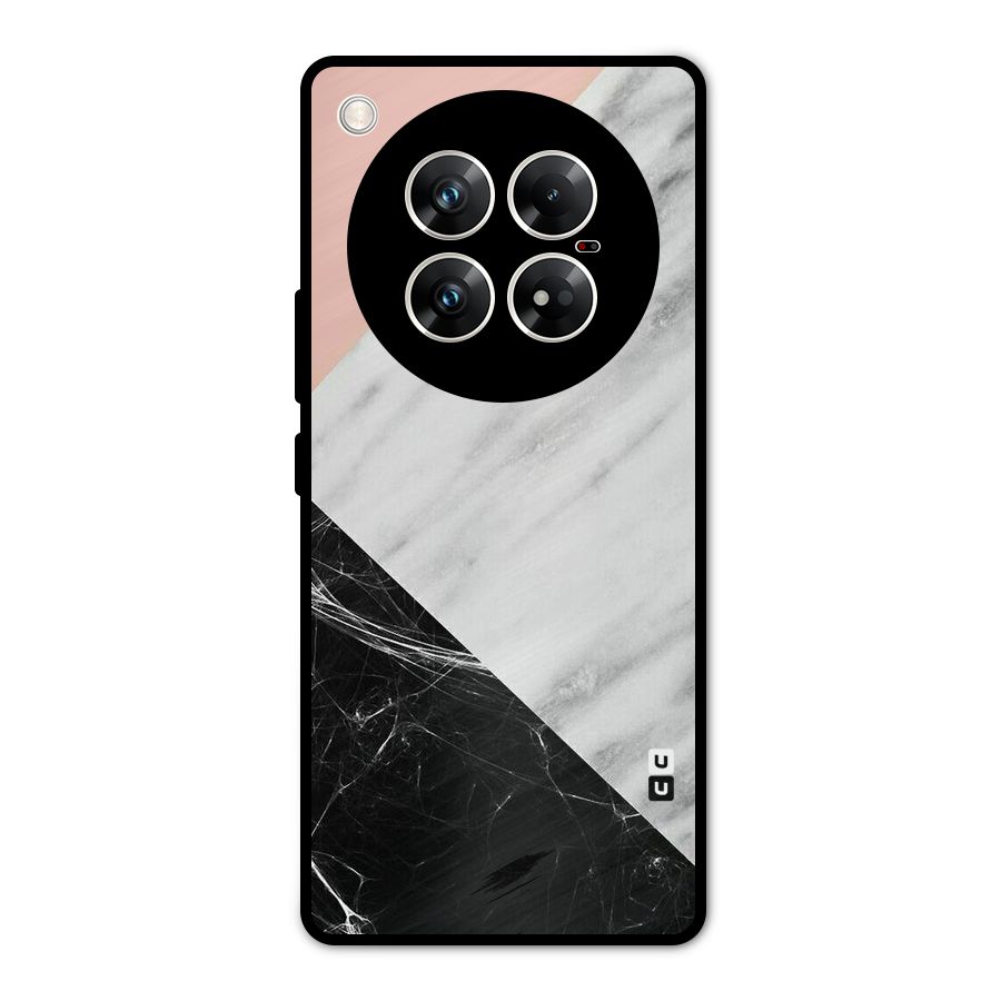 Marble Cuts Metal Back Case for Infinix Zero 40 5G