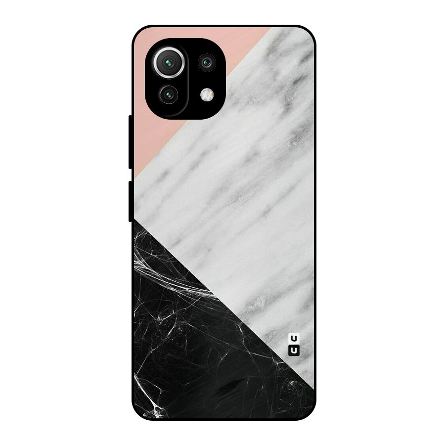 Marble Cuts Metal Back Case for Mi 11 Lite NE 5G