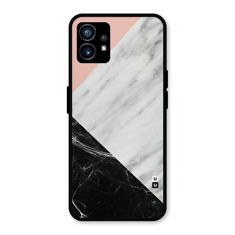 Marble Cuts Metal Back Case for Nothing Phone 1