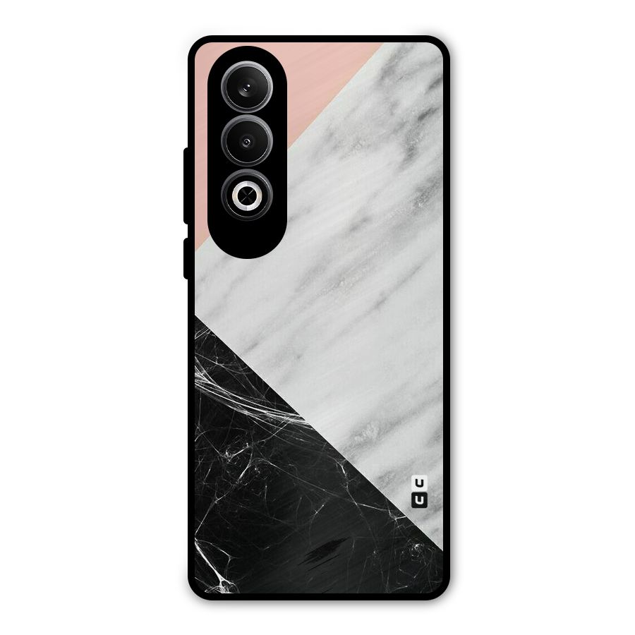 Marble Cuts Metal Back Case for OnePlus Nord CE4