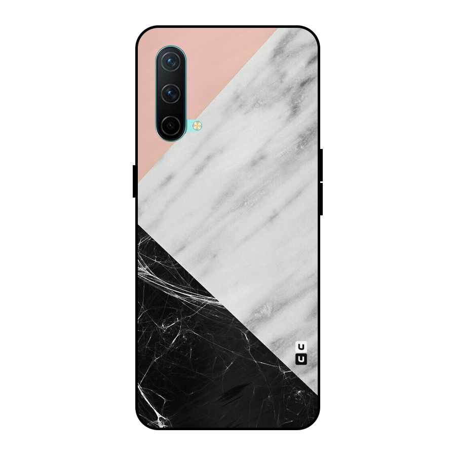 Marble Cuts Metal Back Case for OnePlus Nord CE 5G