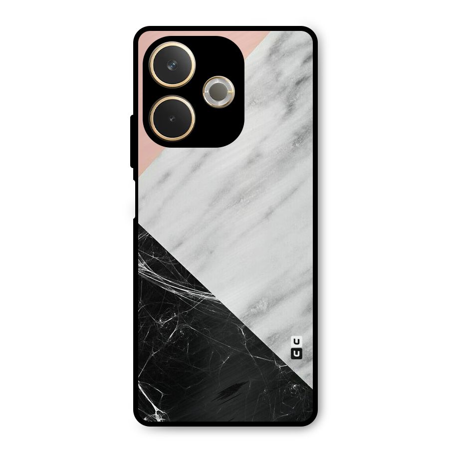 Marble Cuts Metal Back Case for Oppo A5 Pro