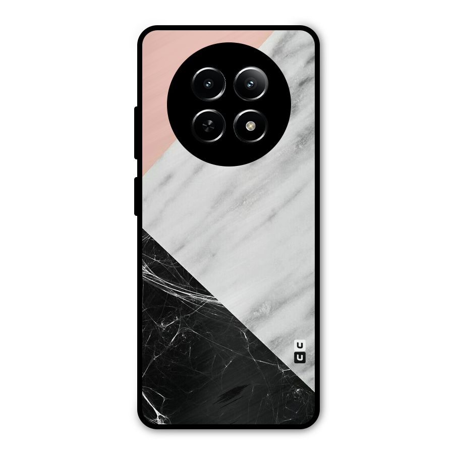 Marble Cuts Metal Back Case for Realme 13