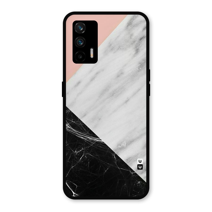 Marble Cuts Metal Back Case for Realme GT 5G