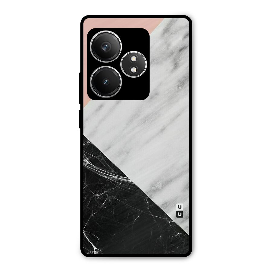 Marble Cuts Metal Back Case for Realme GT 6T