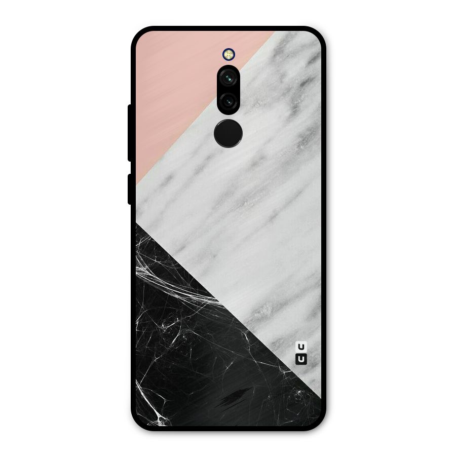 Marble Cuts Metal Back Case for Redmi 8
