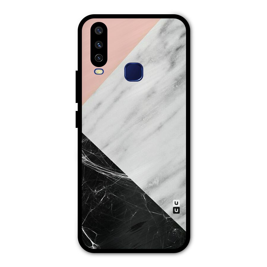 Marble Cuts Metal Back Case for Vivo V17