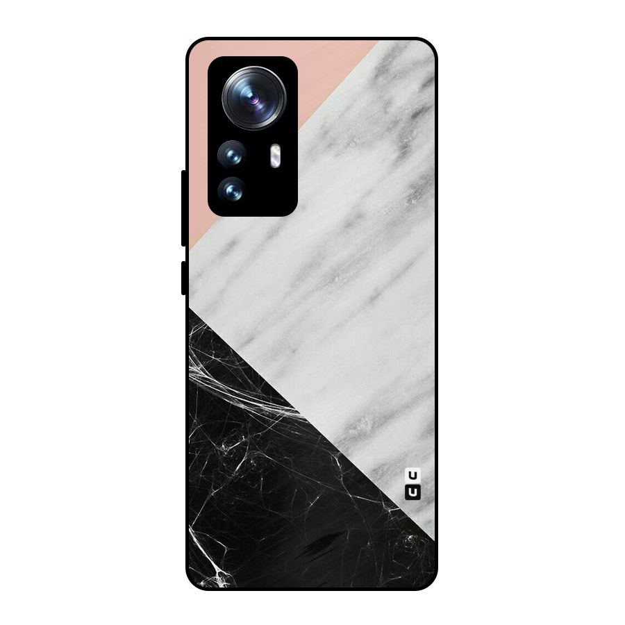 Marble Cuts Metal Back Case for Xiaomi 12 Pro