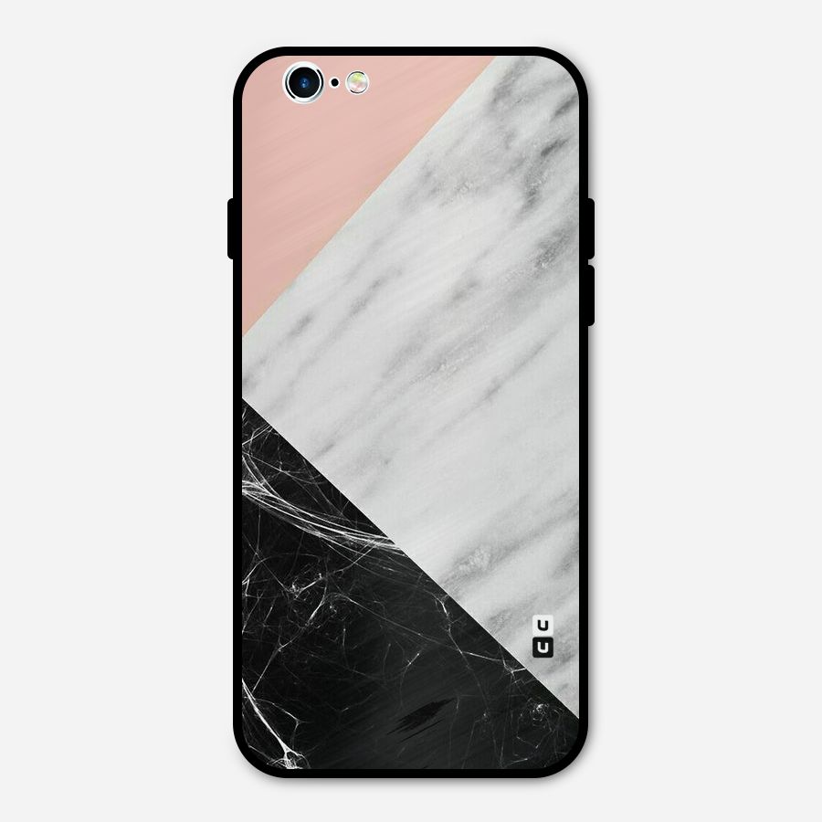 Marble Cuts Metal Back Case for iPhone 6 6s