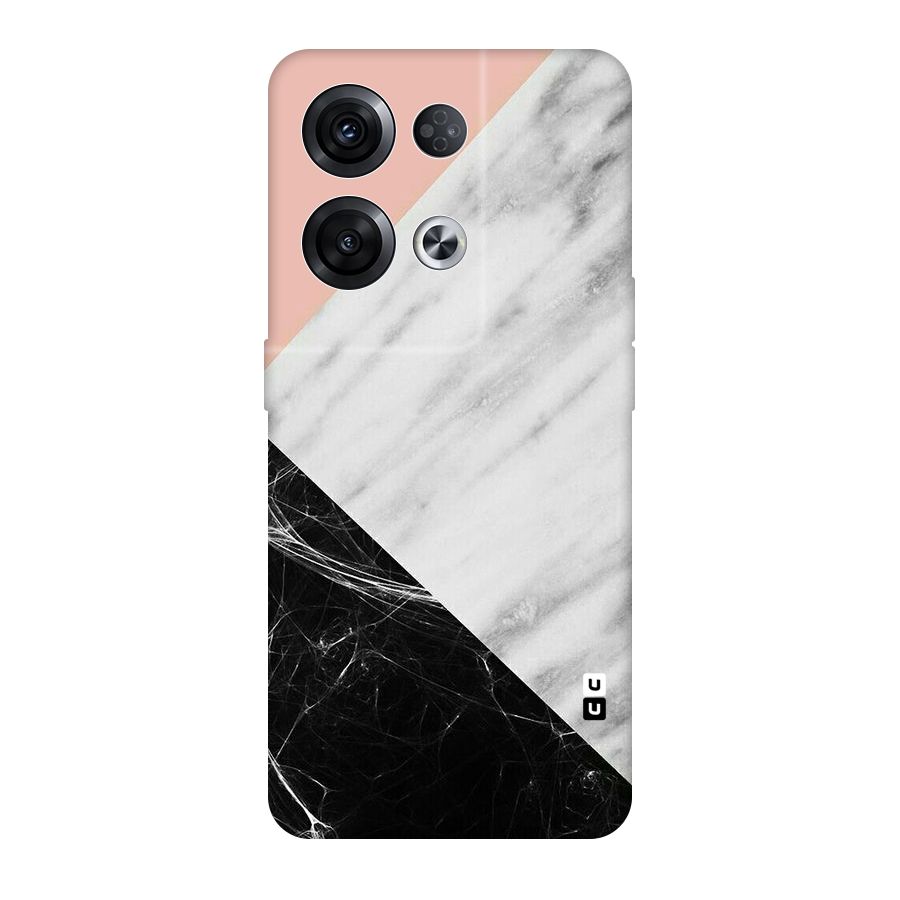 Marble Cuts Original Polycarbonate Back Case for Oppo Reno8 Pro 5G