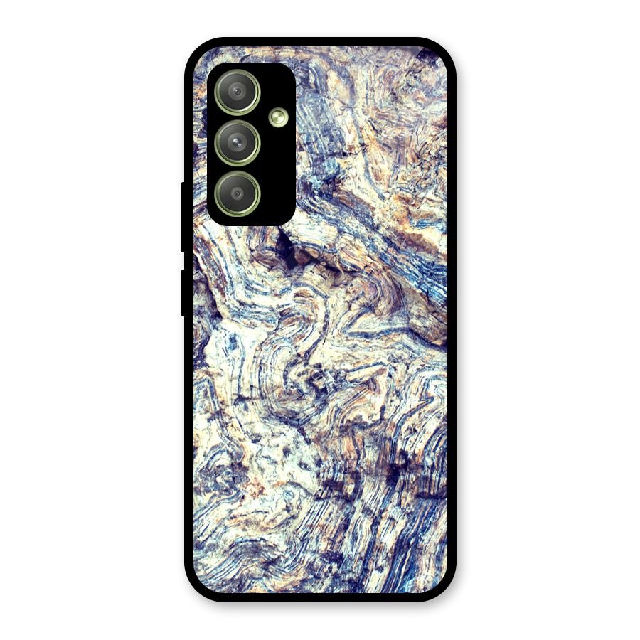 Marble Pattern Glass Back Case for Galaxy A54