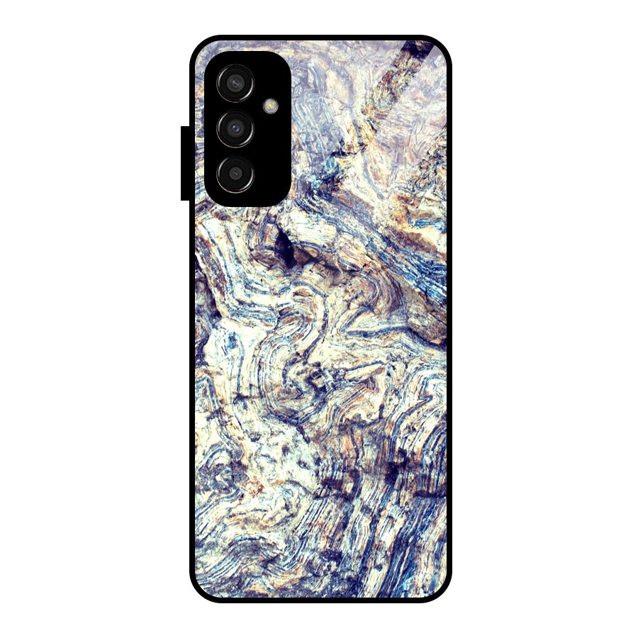 Marble Pattern Glass Back Case for Galaxy F13