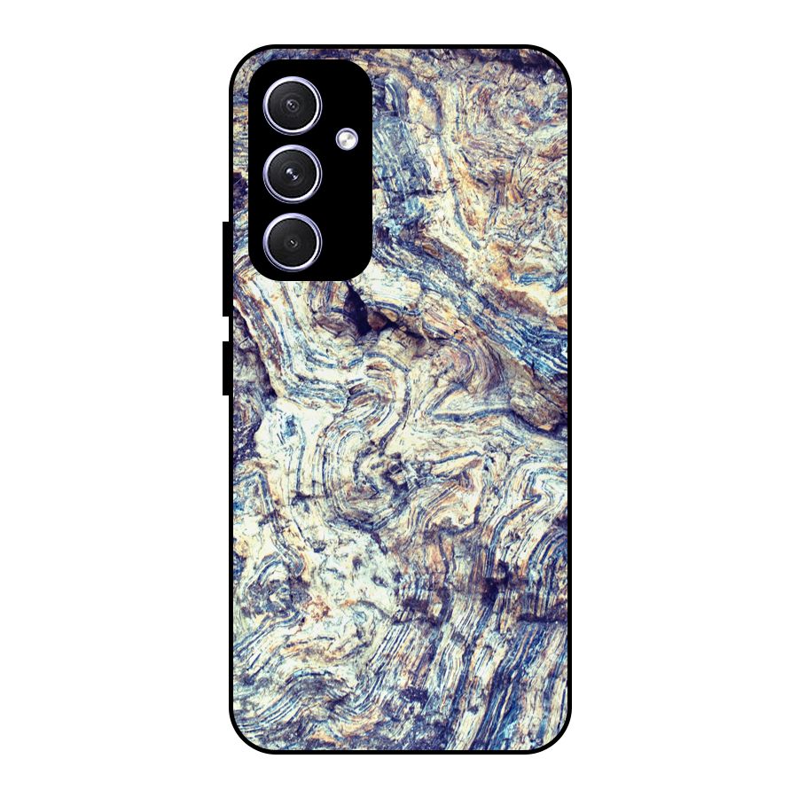 Marble Pattern Metal Back Case for Galaxy A54