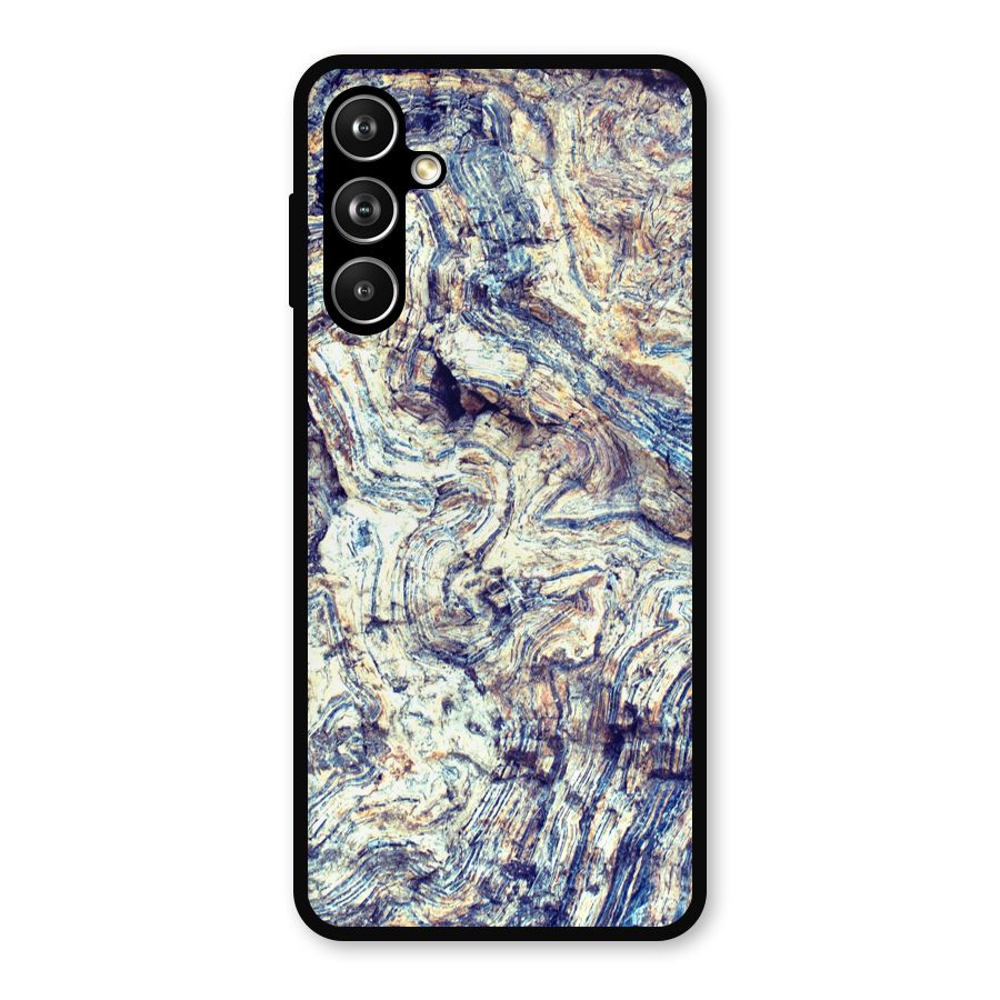 Marble Pattern Metal Back Case for Samsung Galaxy M54