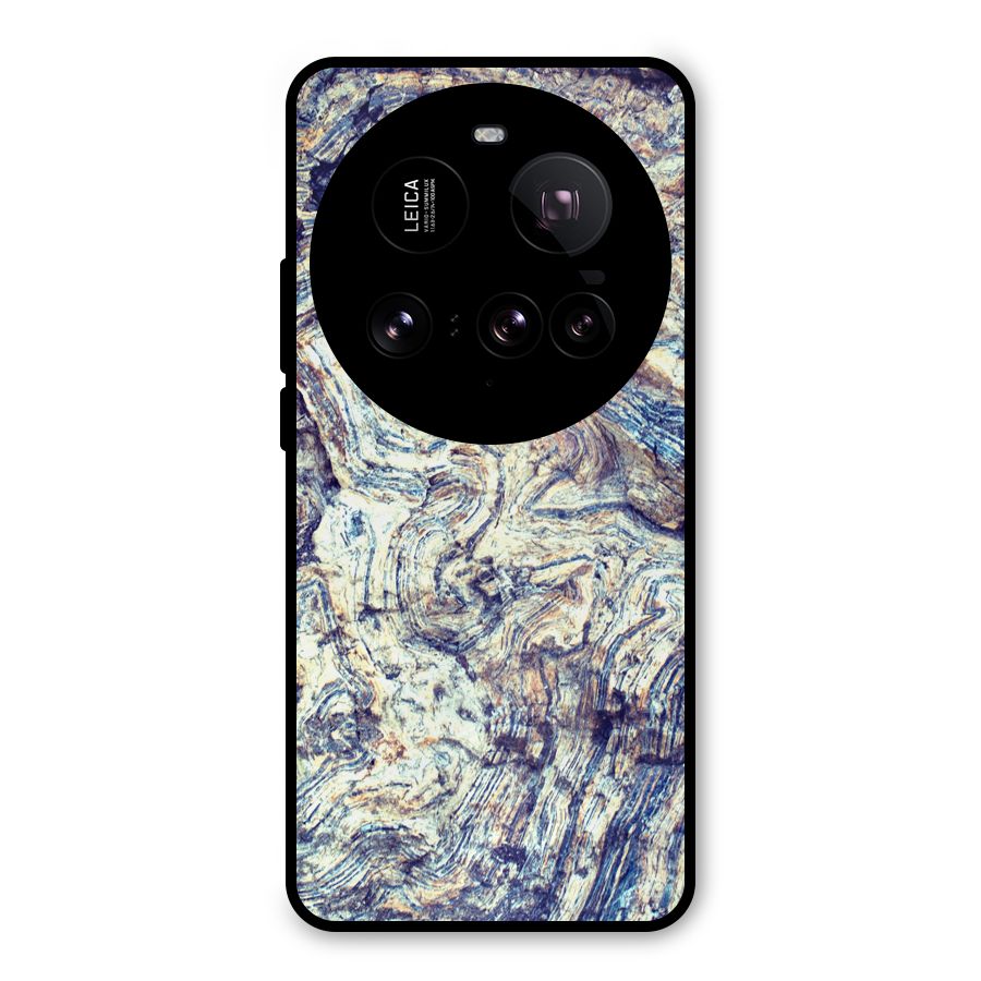 Marble Pattern Metal Back Case for Xiaomi 15 Ultra