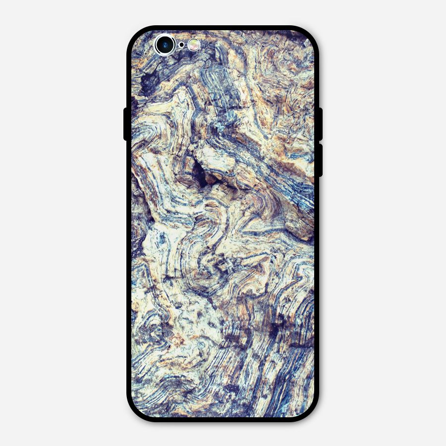 Marble Pattern Metal Back Case for iPhone 6 6s