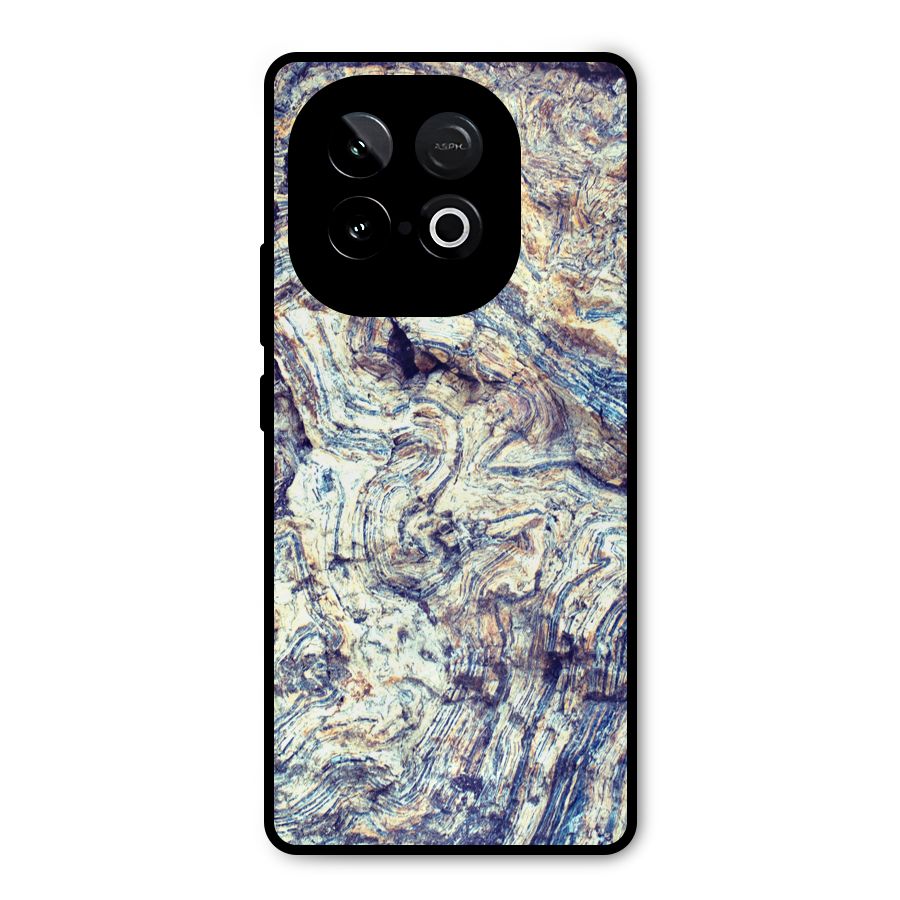 Marble Pattern Metal Back Case for iQOO Neo 10