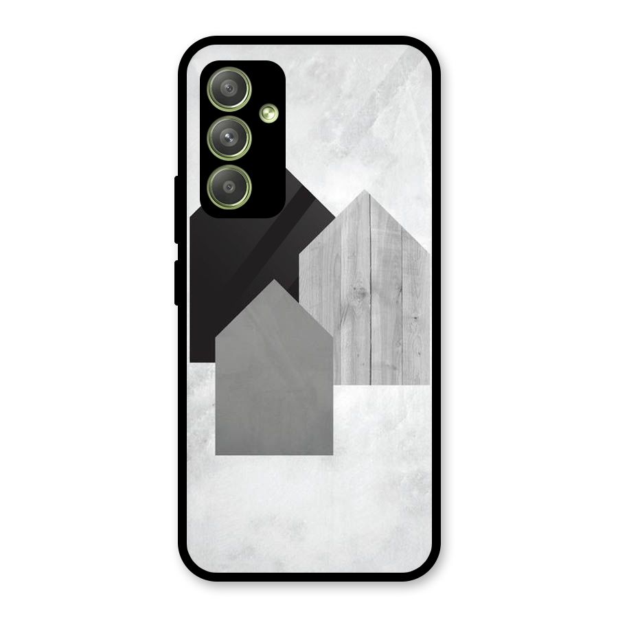 Marble Poster Glass Back Case for Galaxy A54
