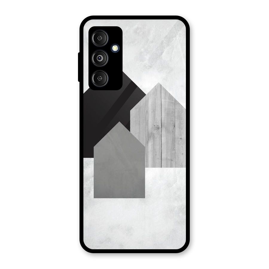 Marble Poster Glass Back Case for Galaxy M14 5G