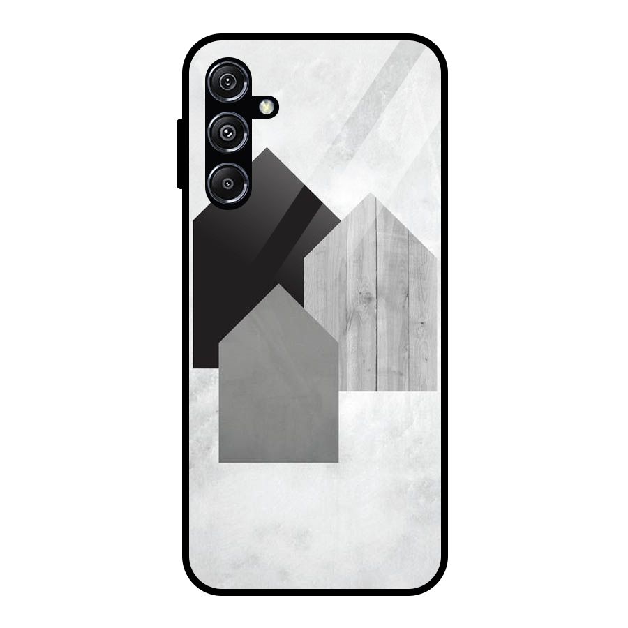 Marble Poster Glass Back Case for Galaxy M34 5G