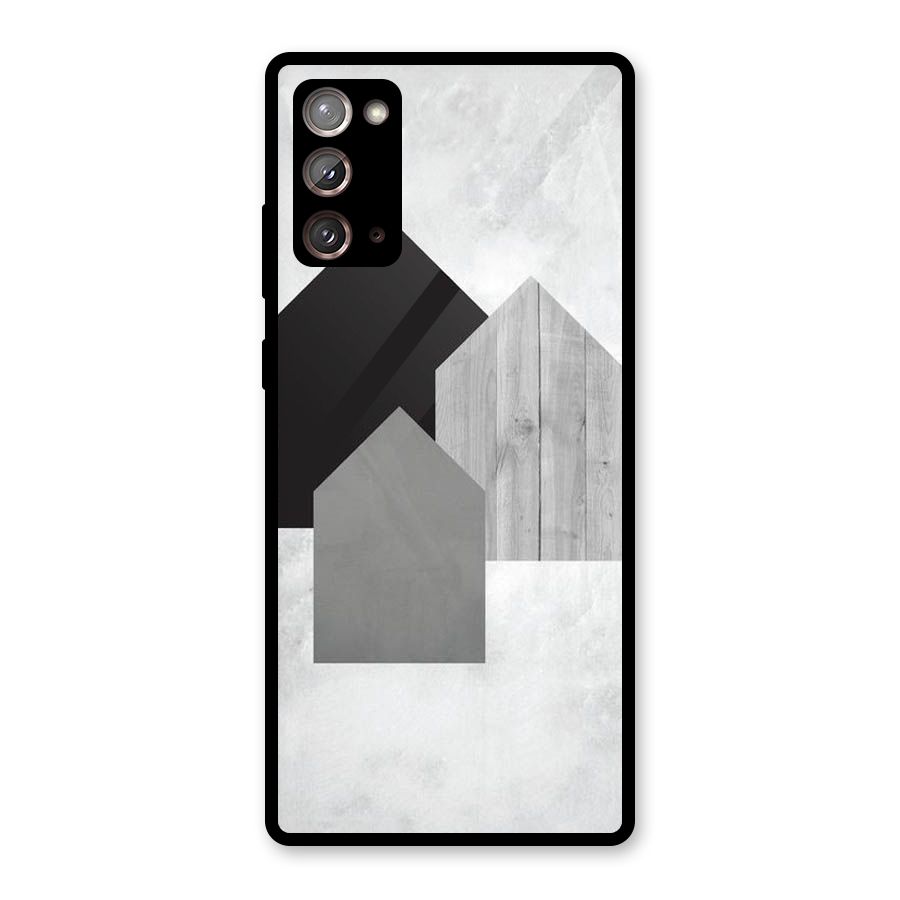 Marble Poster Glass Back Case for Galaxy Note 20