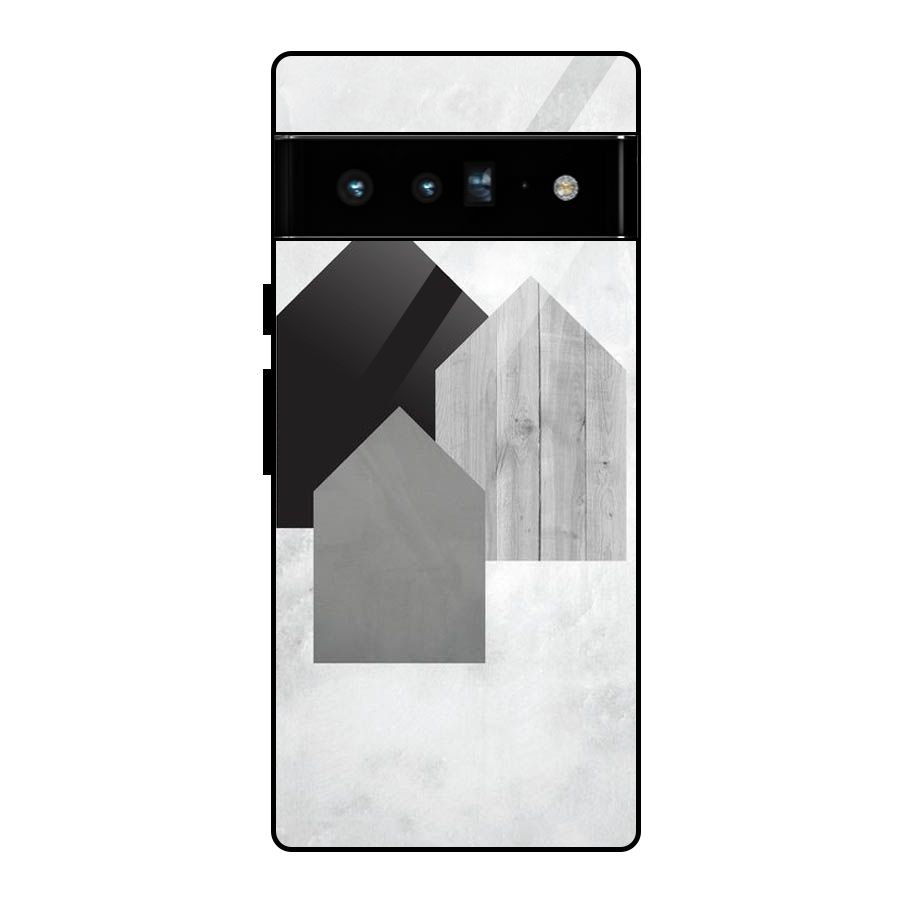Marble Poster Glass Back Case for Google Pixel 6 Pro