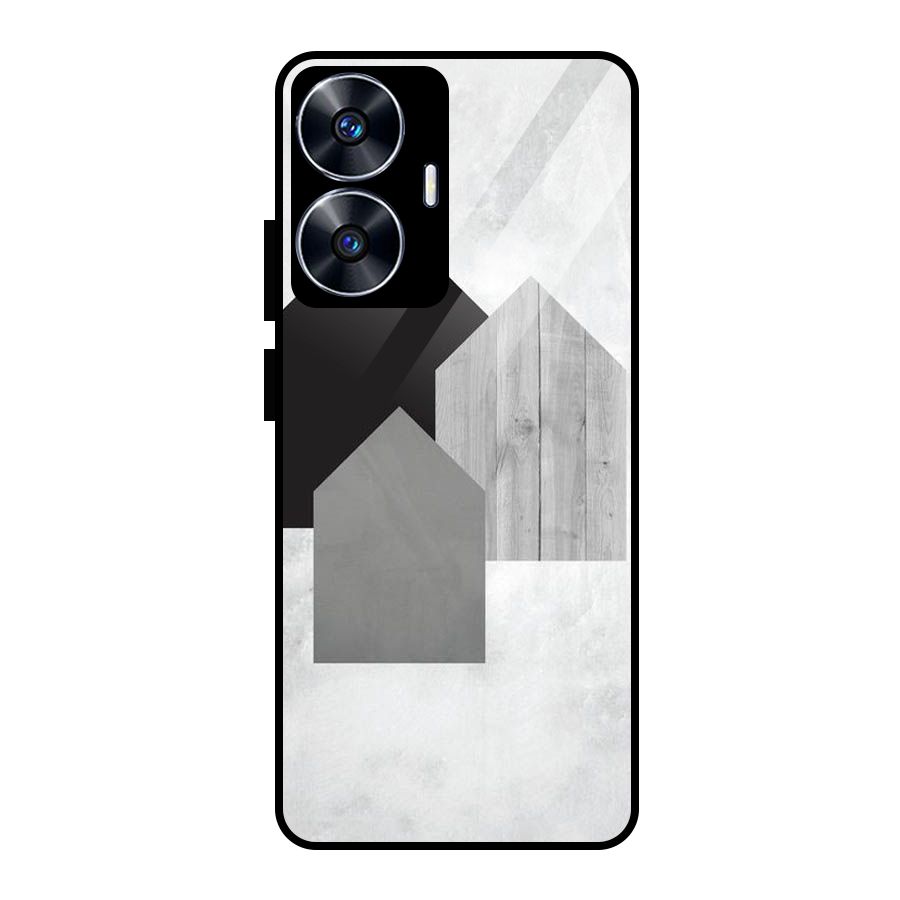 Marble Poster Glass Back Case for Realme Narzo N55